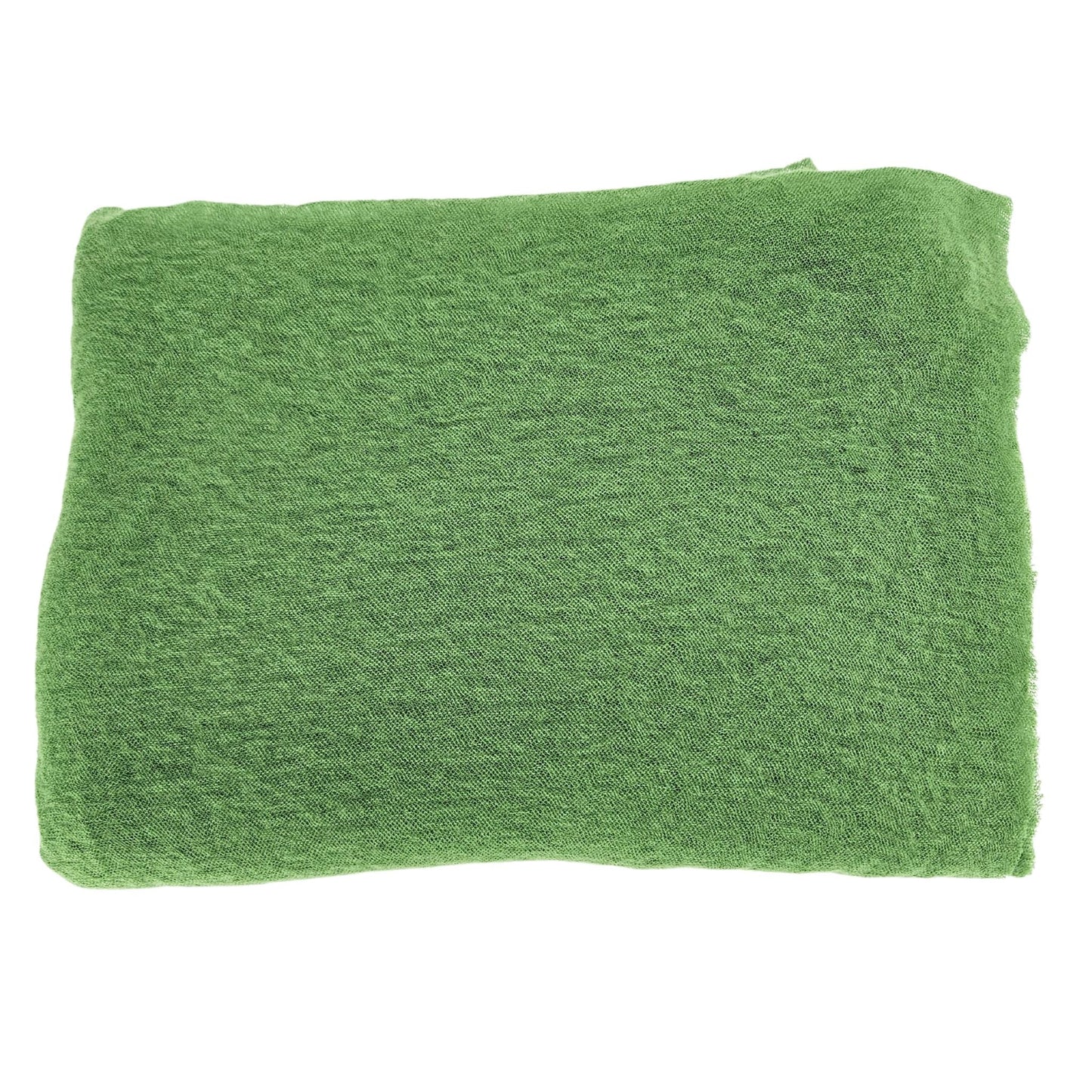 Grass Green Large Cashmere Plain Stole