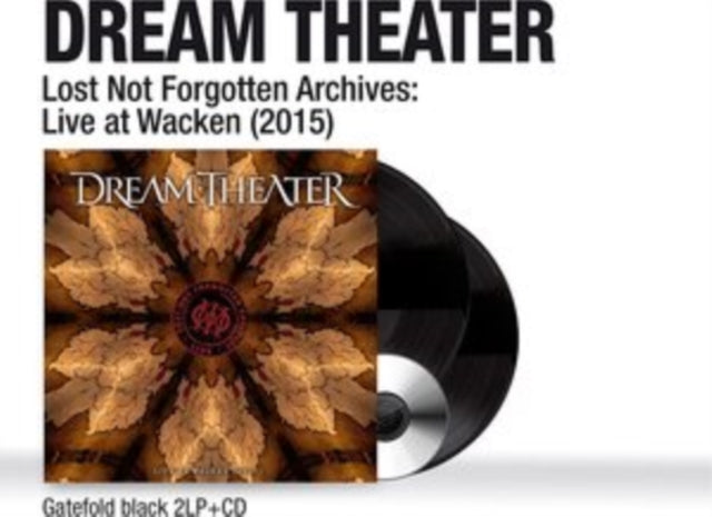 Dream Theater - Lost Not Forgotten Archives: Master Of Puppets-Live In Barcelona 2002 (3LP/Import) & Lost Not Forgotten Archives: Live At Wacken (2015) (2LP/CD)