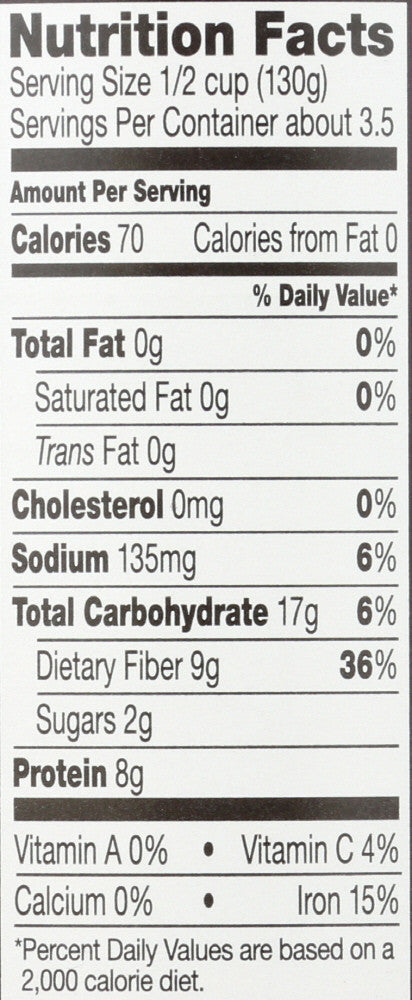 Westbrae Foods Lentil Beans Fat Free (12x15 Oz)