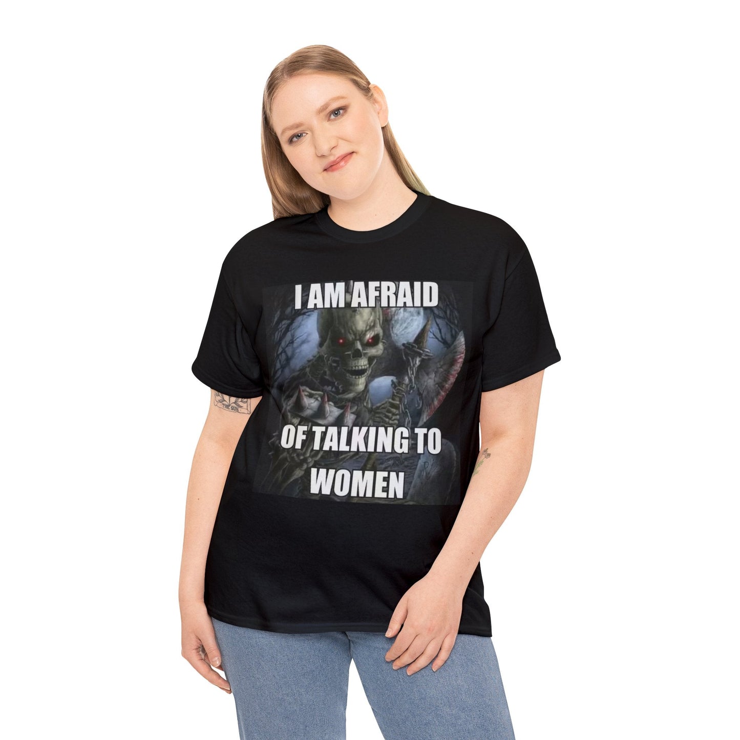i am afraid of talking to women shirt