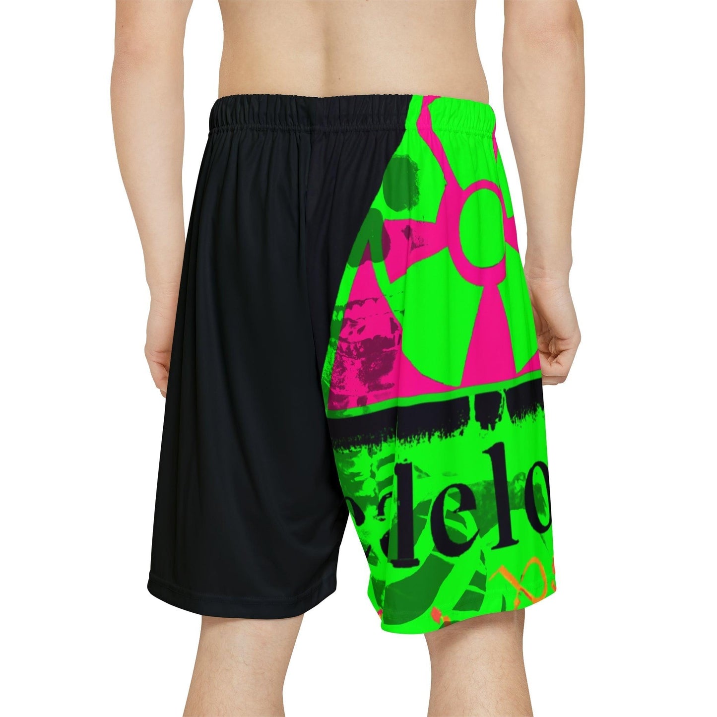 Calelo's Revenge Men’s Sports Shorts - Lizard Vigilante