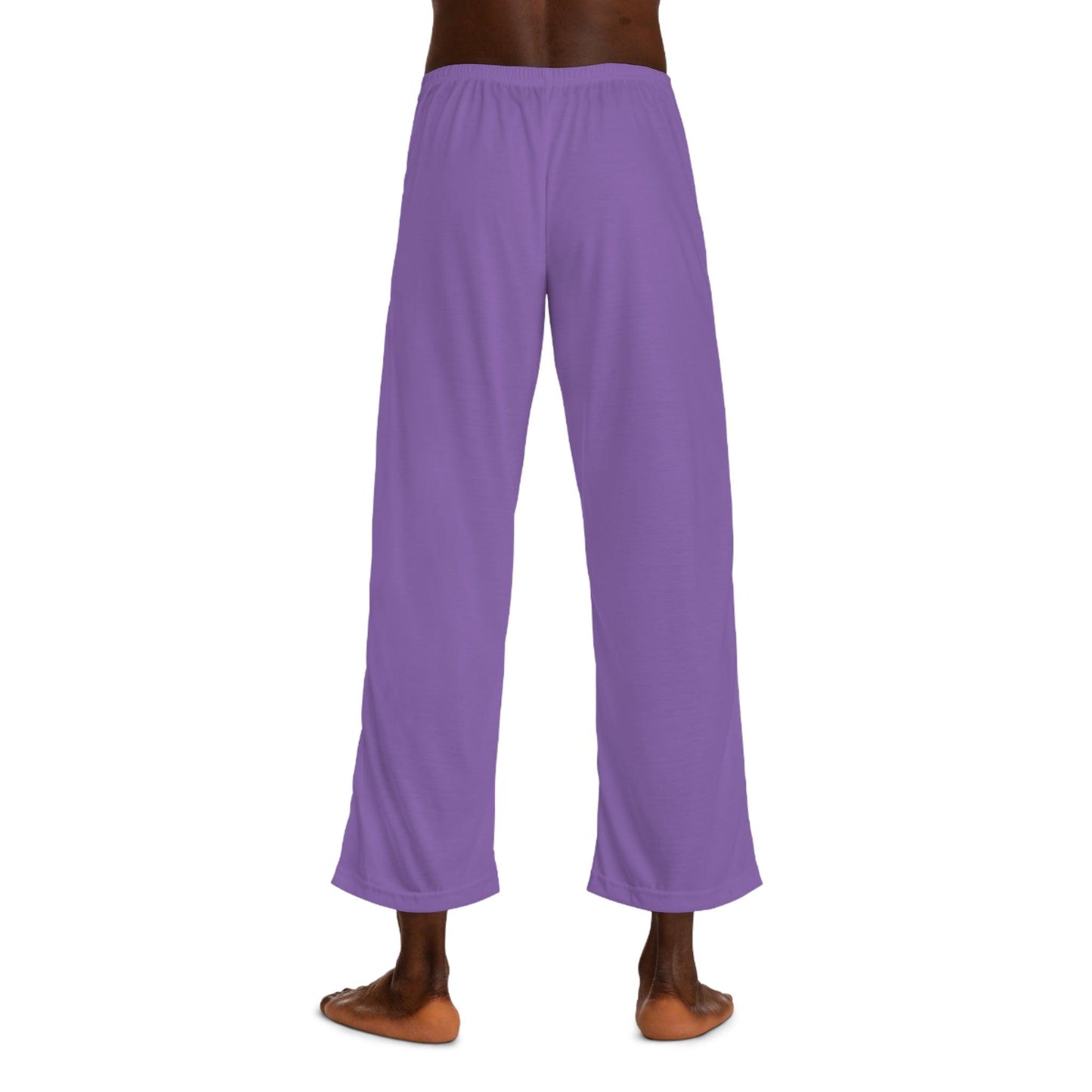 Men's Pajama Pants - Light Purple - Lizard Vigilante