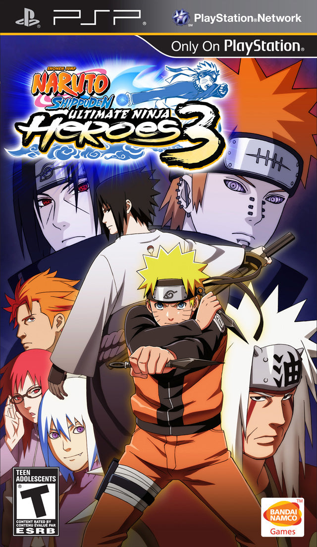 Naruto Shippuden: Ultimate Ninja Heroes 3 (PSP)