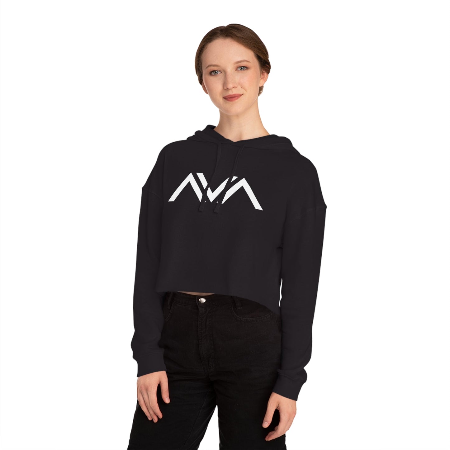 UA Stylish Women's Cropped Hooded Sweatshirt