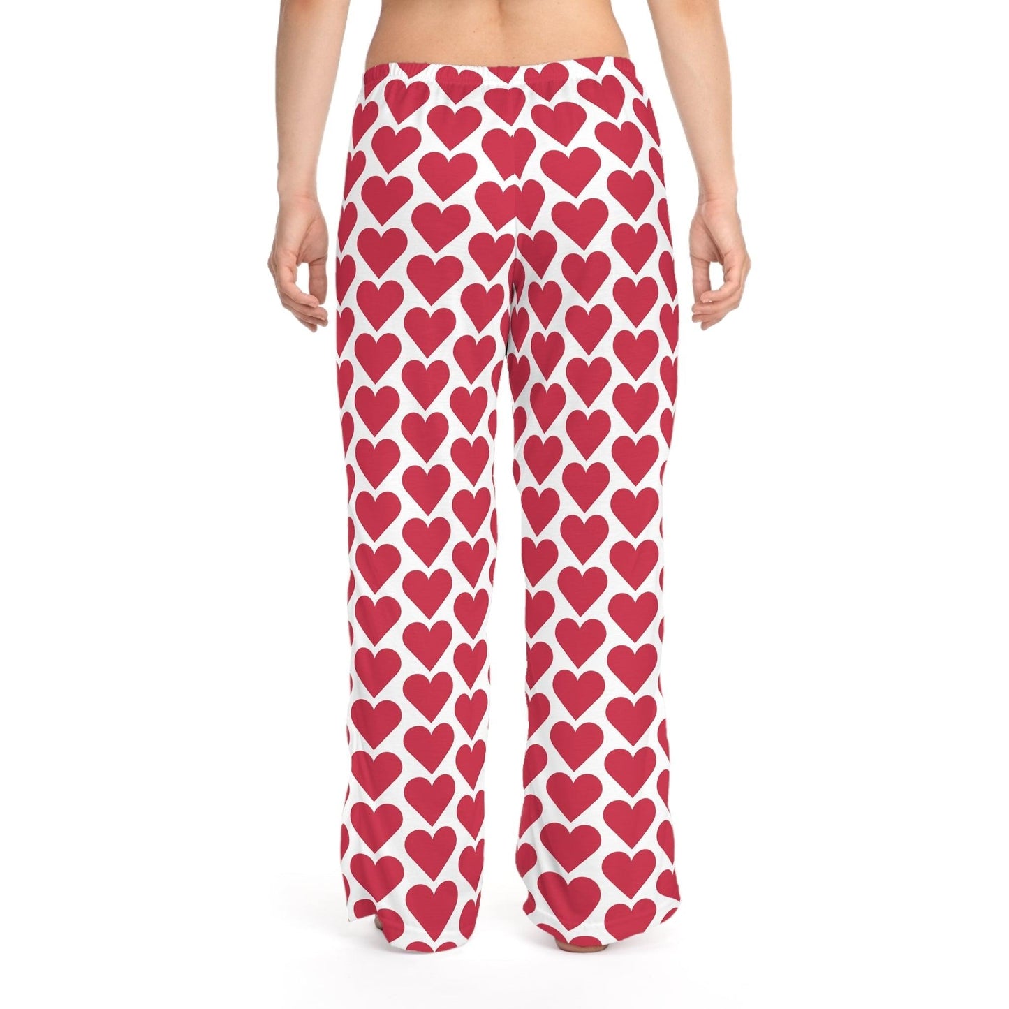 Valentine’s Hearts Women's Pajama Pants - Lizard Vigilante
