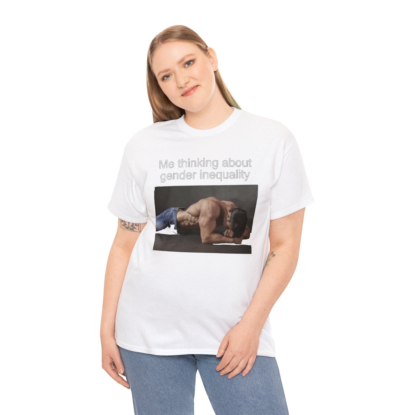 me thinking about gender equality shirt