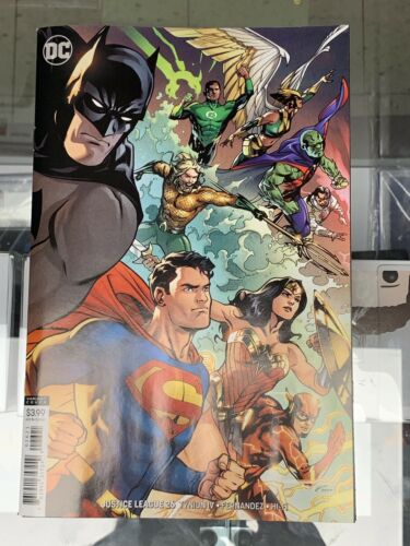 Justice League #26 Ema Lupacchino Cover B Variant 1st Appearance Of Apex Lex