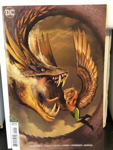 Hawkman #2 Stjepan Sejic Cover B Variant DC Comics 2018
