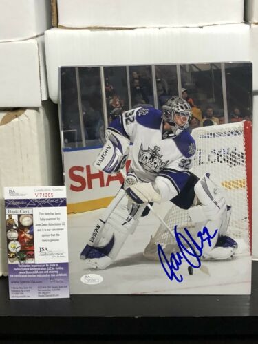 JONATHAN QUICK Signed Autographed 8x10 Photo LA Kings Stanley Cup USA JSA COA