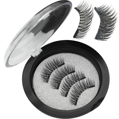 Magnetic Eyelashes Natural Look; Reusable Magnetic Lashes Eyelash Extension Kit