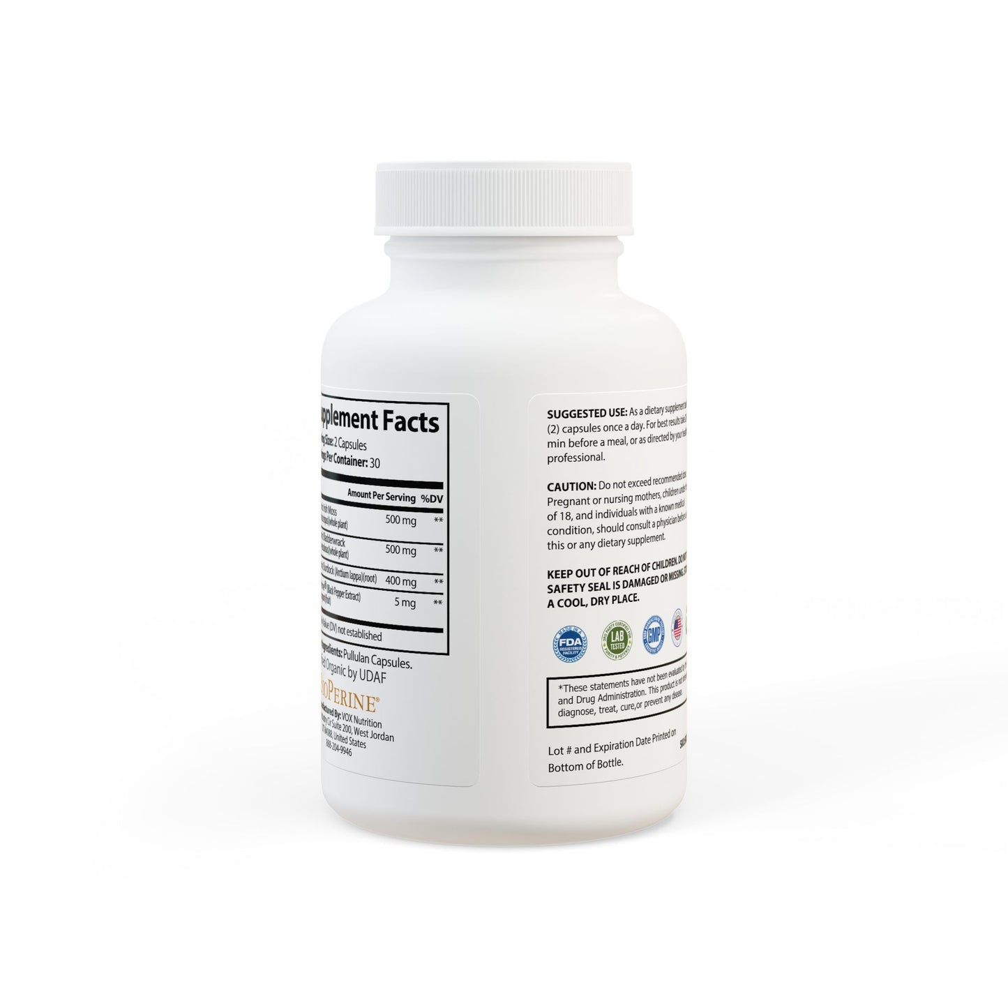 Tundra Valor Sea Moss Supplement (60 Capsules)