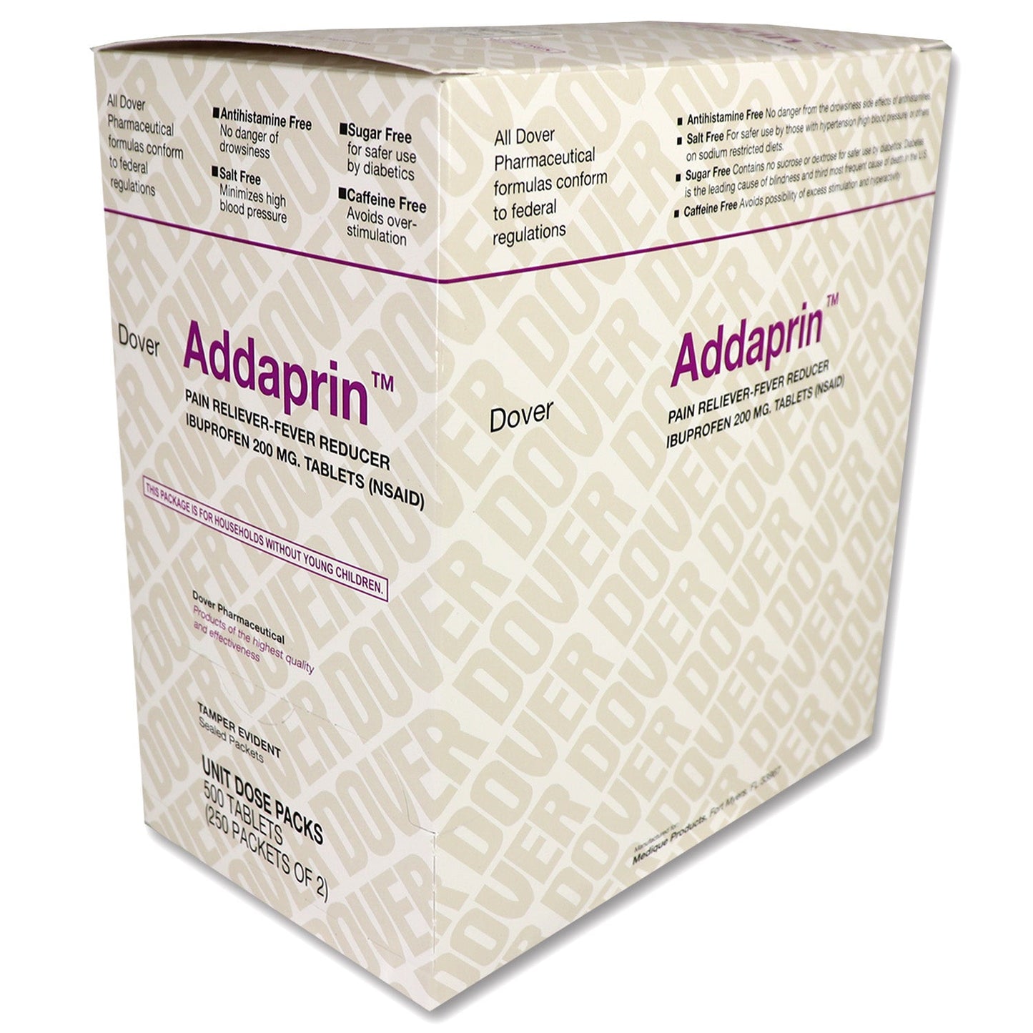 Addaprin - Ibuprofen 200mg, 500/box