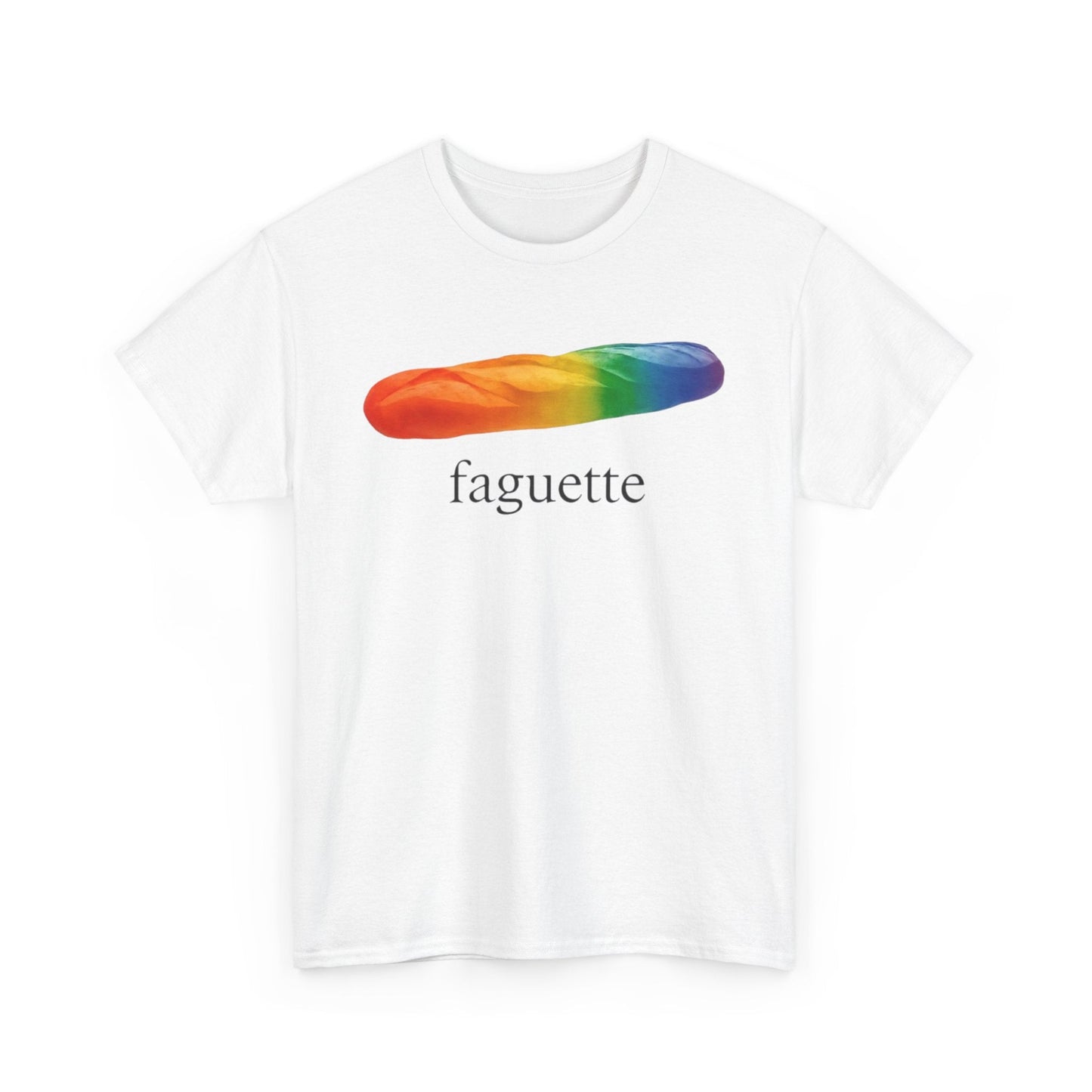 Faguette Funny Shirt – LGBTQ+ Humor Graphic Tee for Gay Men & Women