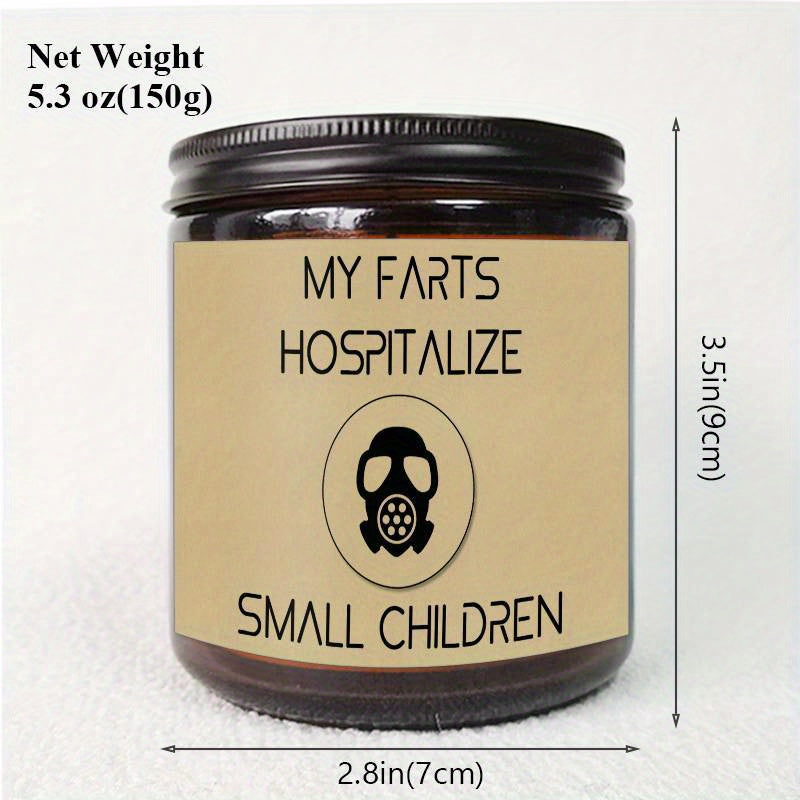 Perfect Gifts for Friends and Family, Funny Fart Gag Prank, Heartfelt & Humorous, Lavender Scented Candle, Bestie Teen Girlfriend Boyfriend Buddy Bro Sister Classmate Men Women Birthday Christmas Gifts