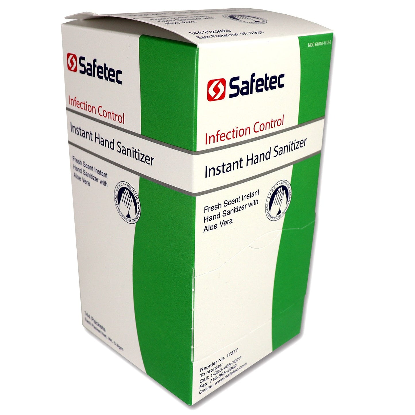 Hand Sanitizer Fresh, .9gm. Pouch, 144 per box