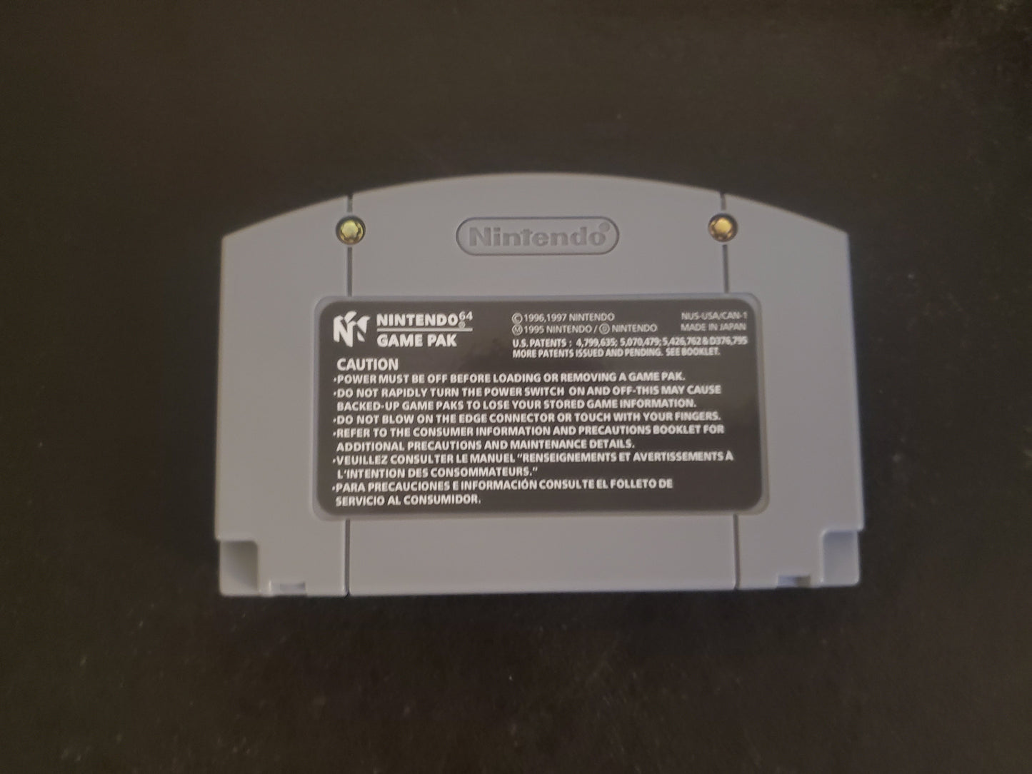 Conker's Bad Fur Day N64 Nintendo 64 Video Game Cartridge 2001