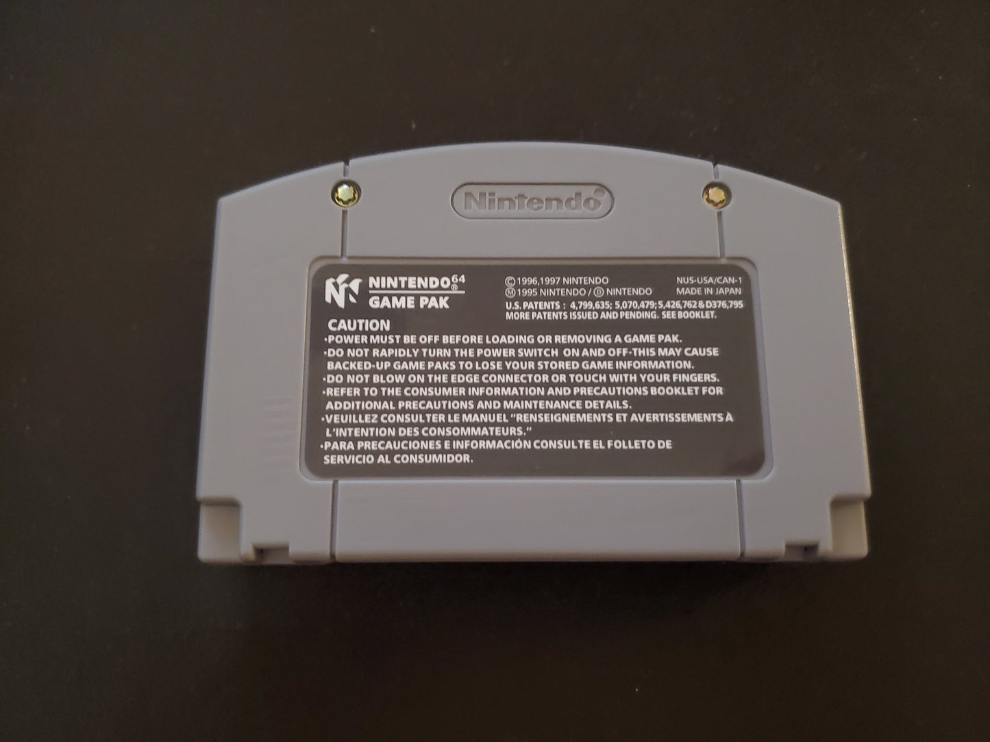 Mortal Kombat Trilogy N64 Nintendo 64 Video Game Cartridge