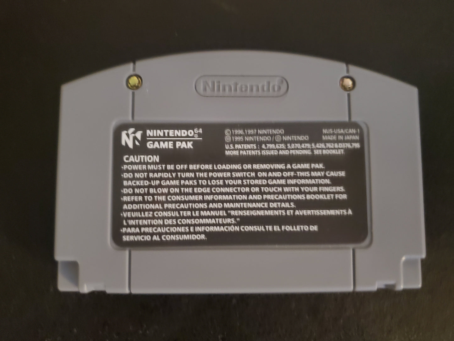 Mario Party 1 N64 Nintendo 64 Video Game Cartridge