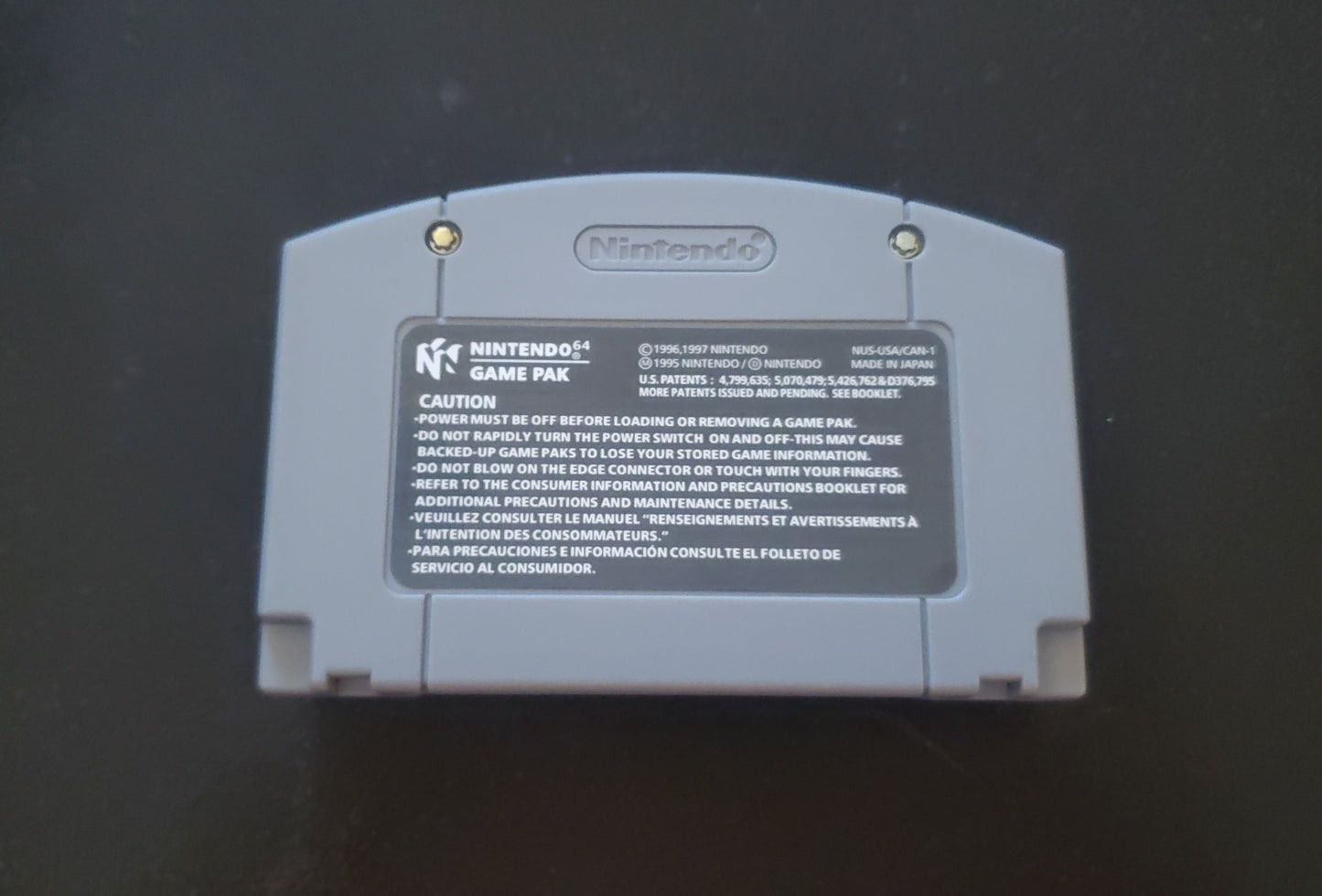 Goemon's Great Adventure N64 Nintendo 64 Video Game Cartridge 1999