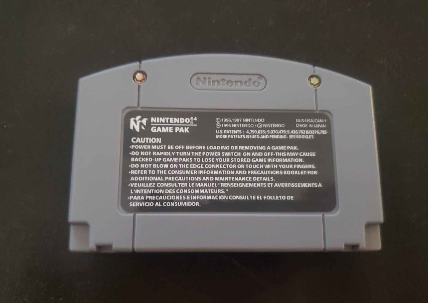 Army Men Sarge's Heroes 2 N64 Nintendo 64 Video Game Cartridge 2000