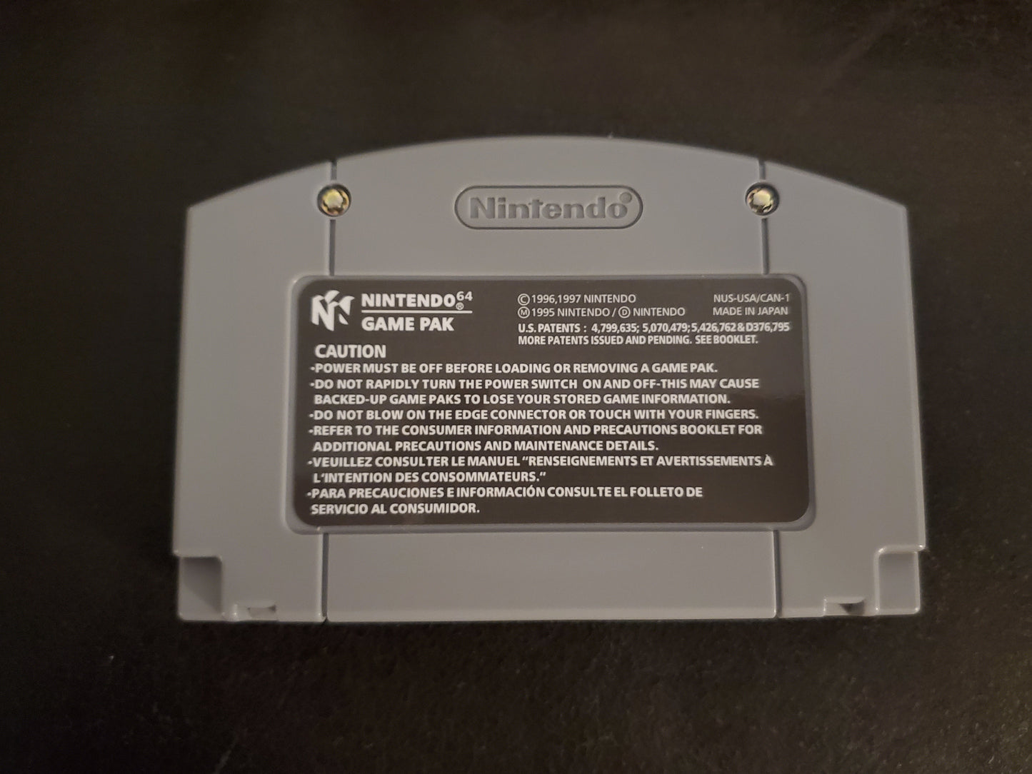 Cruis'n World N64 Nintendo 64 Video Game Cartridge 1998