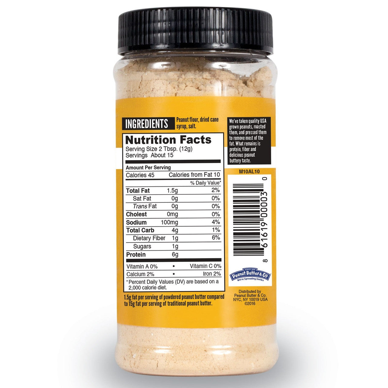 Peanut Butter & Co Powdered Peanut Butter, Original (6X6.5 OZ)