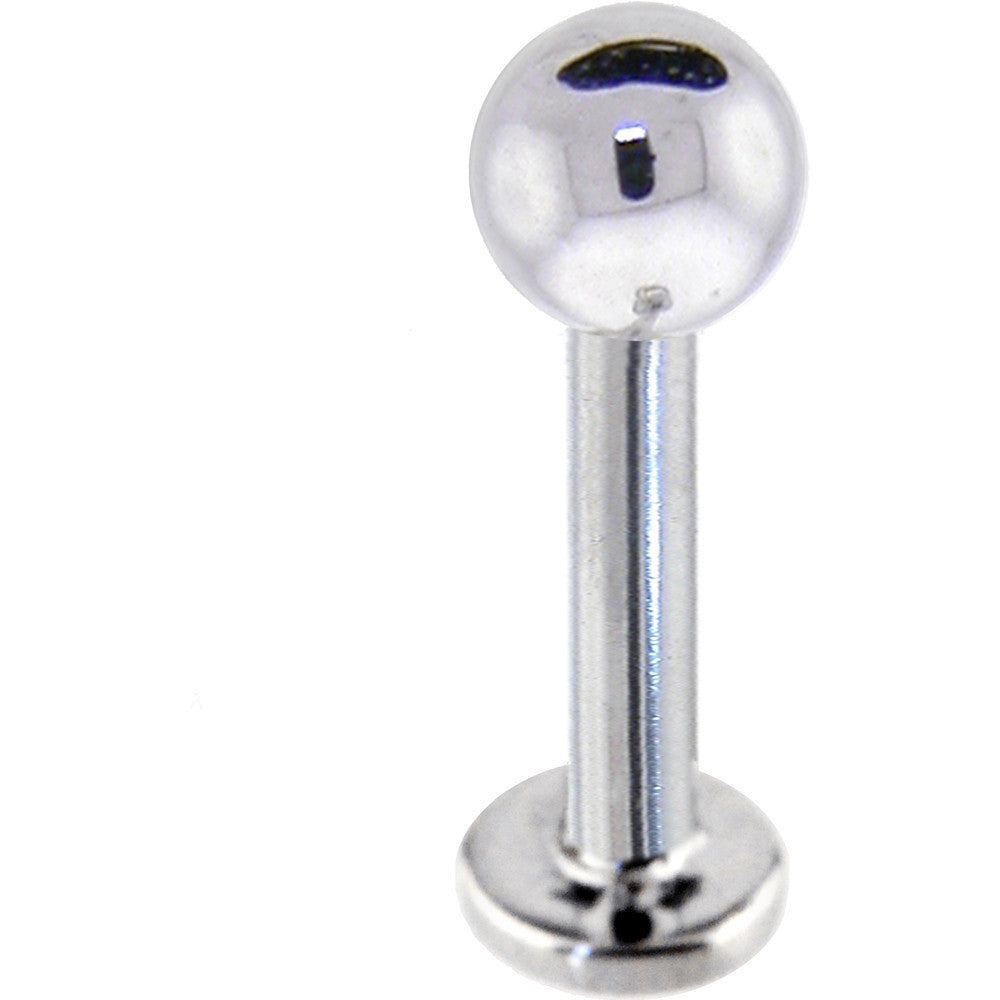 16G 5/16 14k White Gold Ball Labret Tragus Cartilage