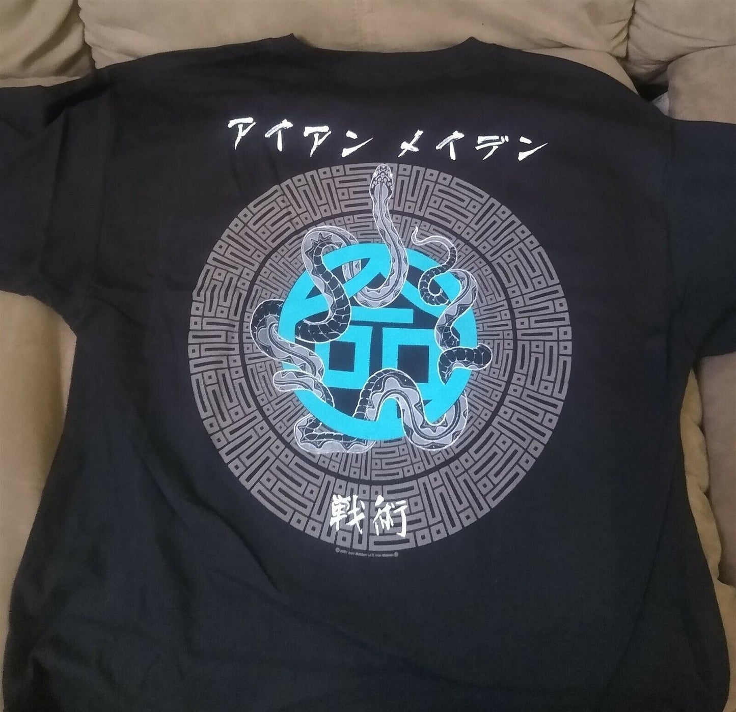 IRON MAIDEN - Senjutsu 2-Sided Archer Men's T-Shirt ~Never Worn~ M XL XXL