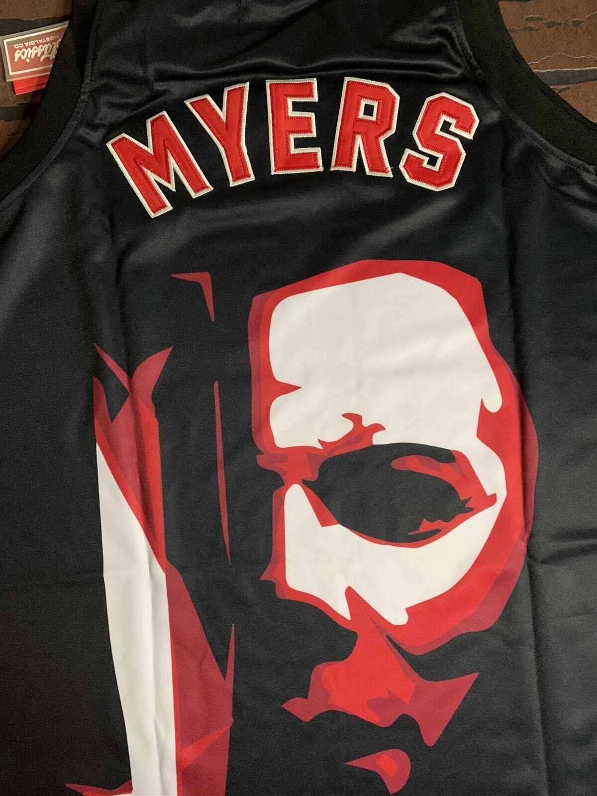 MICHAEL MYERS Headgear Classics Basketball Jersey ~Never Worn~ L XL