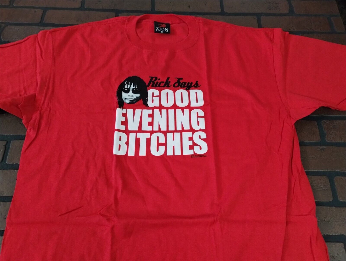 RICK JAMES - Vintage 2006 Good Evening Bitches T-shirt ~Never Worn~ 2XL 3XL