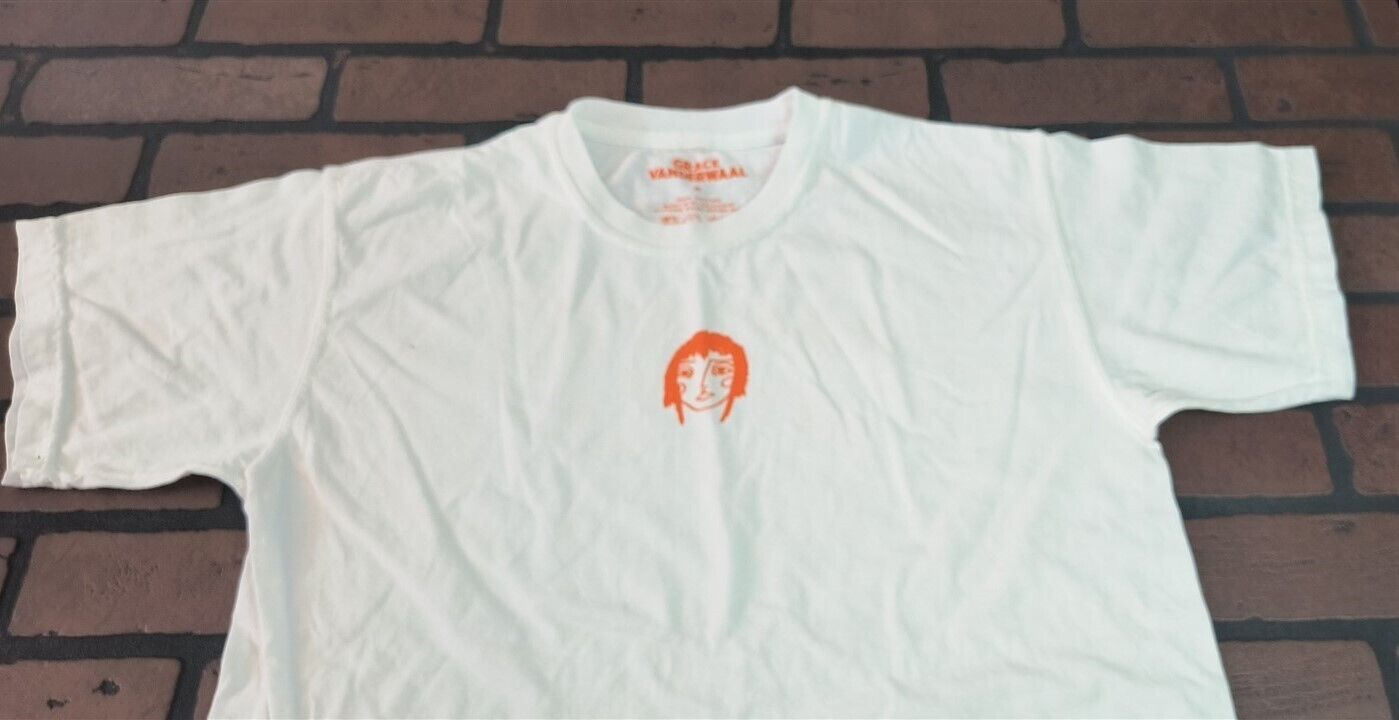 GRACE VANDERWAAL -2019 UR So Beautiful Orange Face White Tshirt~Never Worn~S-2XL