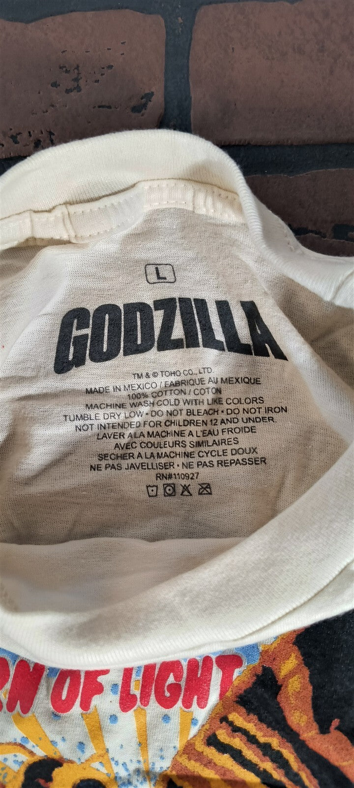 MOTHRA Born of Light White T-shirt ~Never Worn~ S M L XL