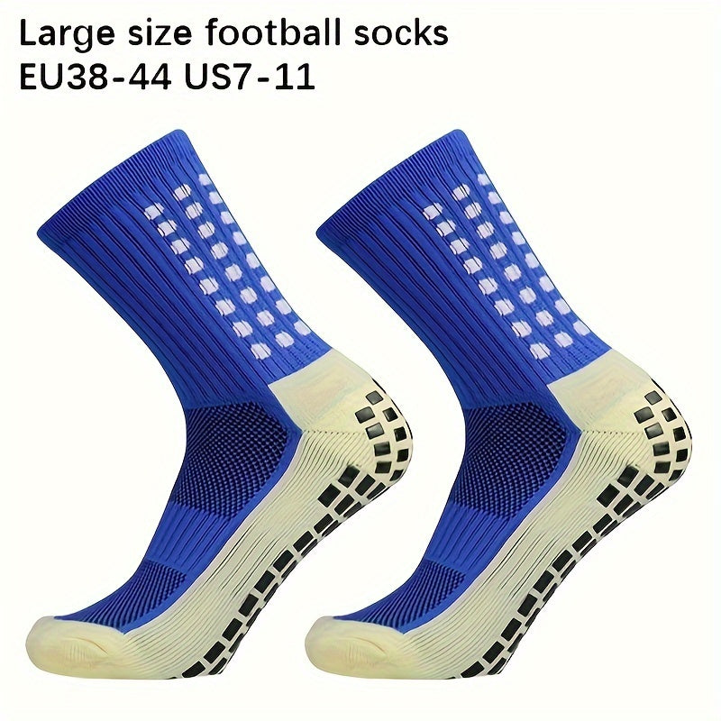 1 Pair Of Unisex Anti Odor & Sweat Absorption Crew Socks, Comfy & Breathable, Elastic Cushioned Non-slip Sport Socks For Outdoor Activities