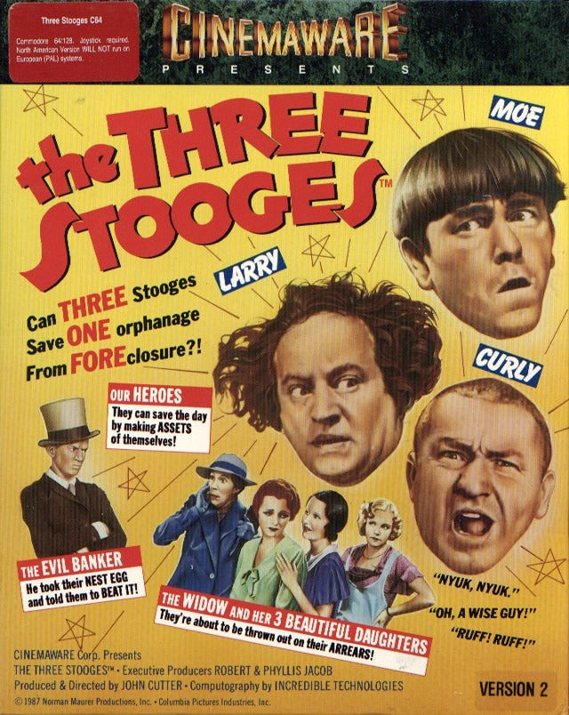 The Three Stooges (Commodore 64)