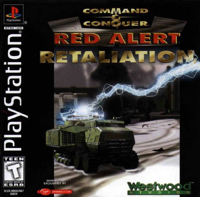 Command and Conquer Red Alert Retaliation (Playstation)
