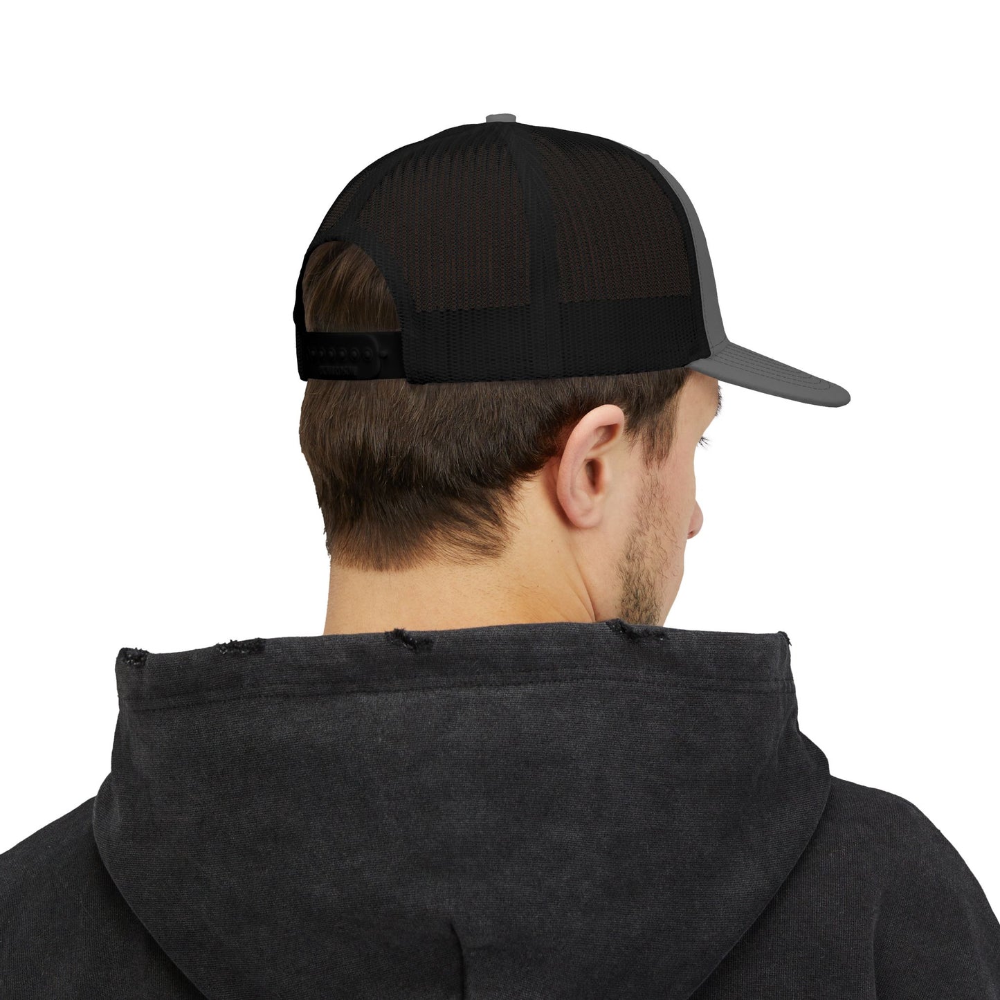 Death Metal Snapback Trucker Cap — Heavy Metal Band Mesh Hat