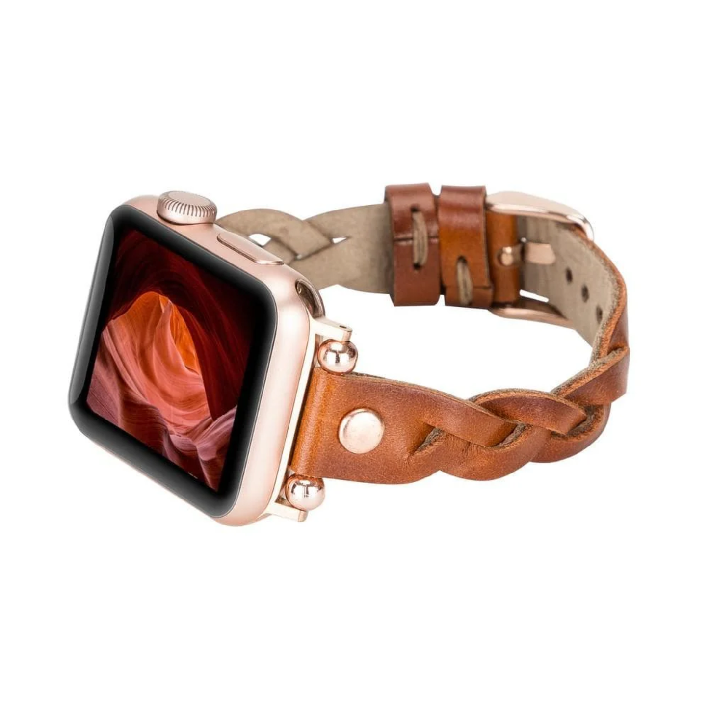 Apple Watch Braided Band - Brown - Chico