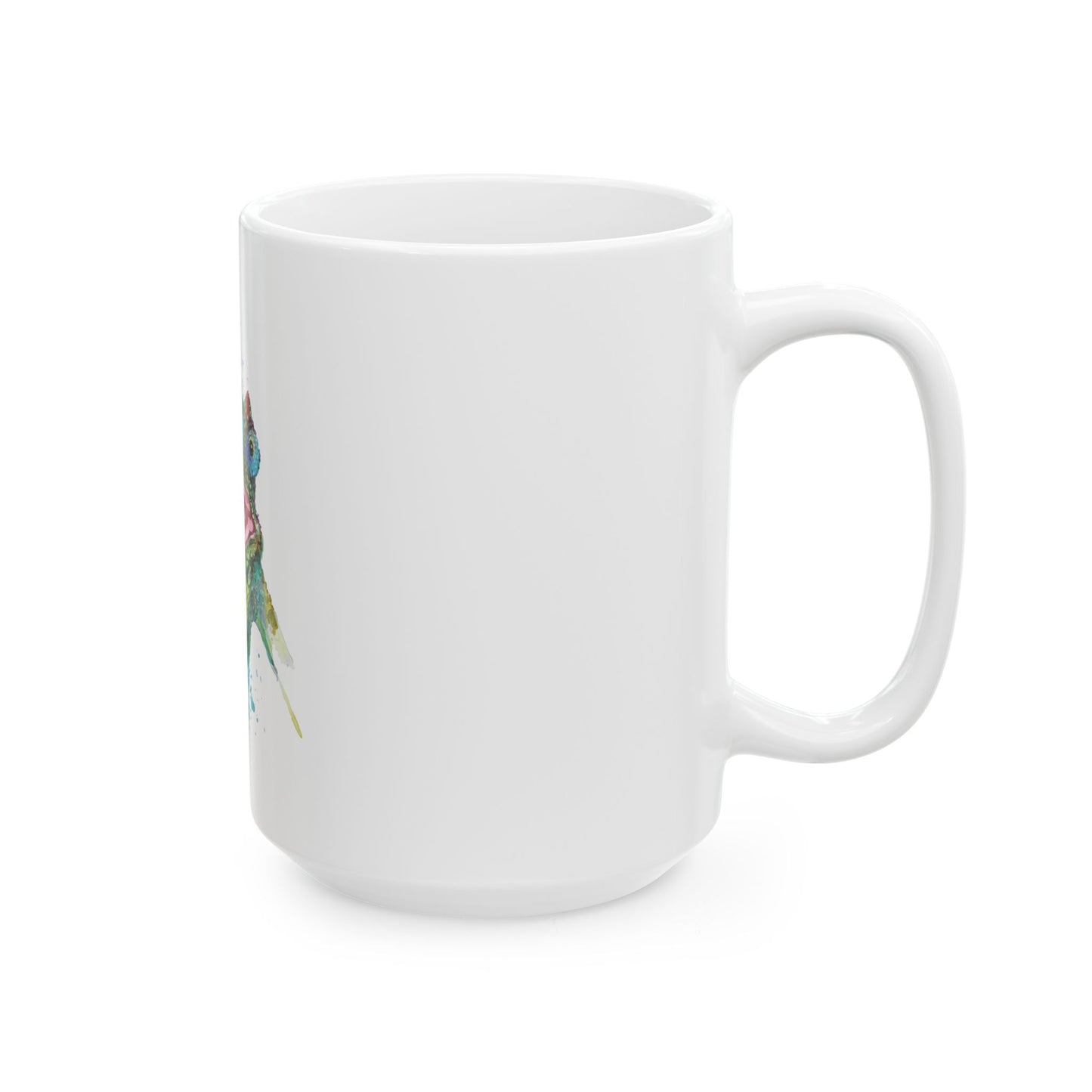 Cute Green Gecko Ceramic Mug – Fun Lizard Coffee Cup (11oz/15oz)