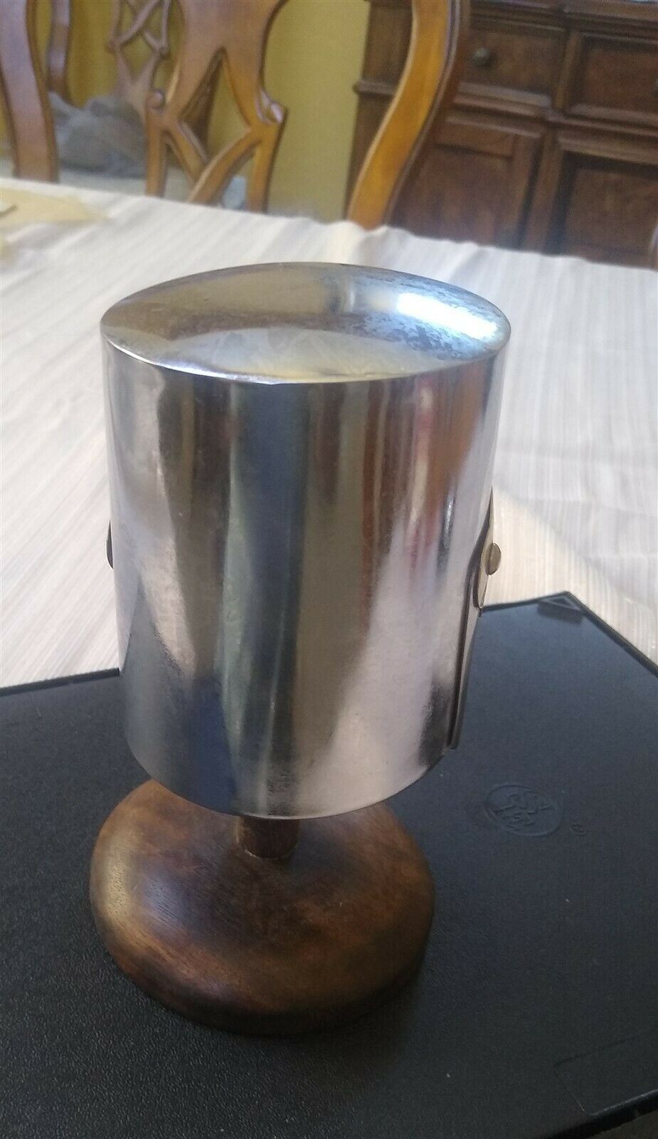 Miniature 5 Inch 20-Gauge Steel Crusader Helmet W/Stand ~New~