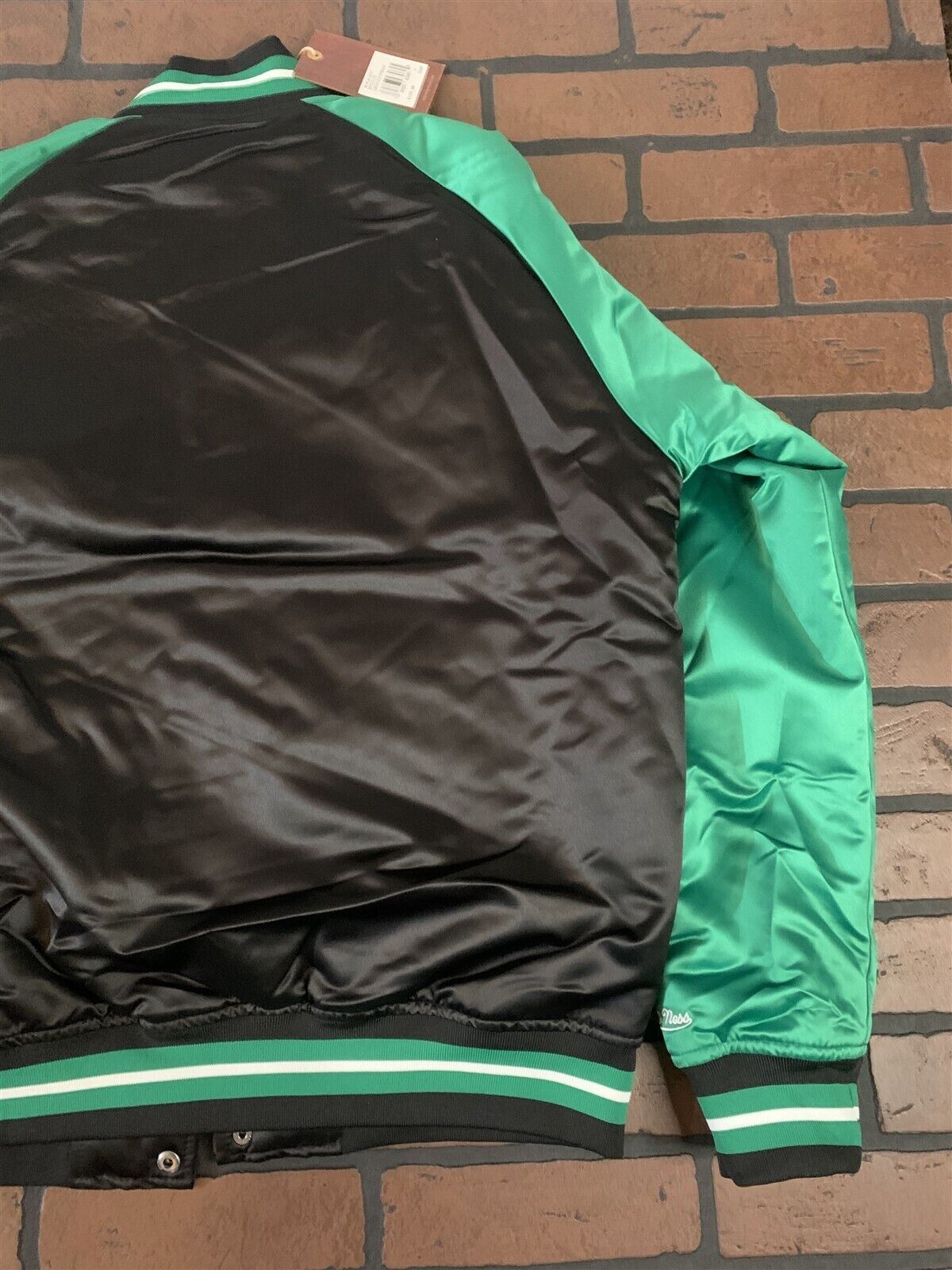 BOSTON CELTICS Mitchell & Ness Special Script Heavyweight Jacket L