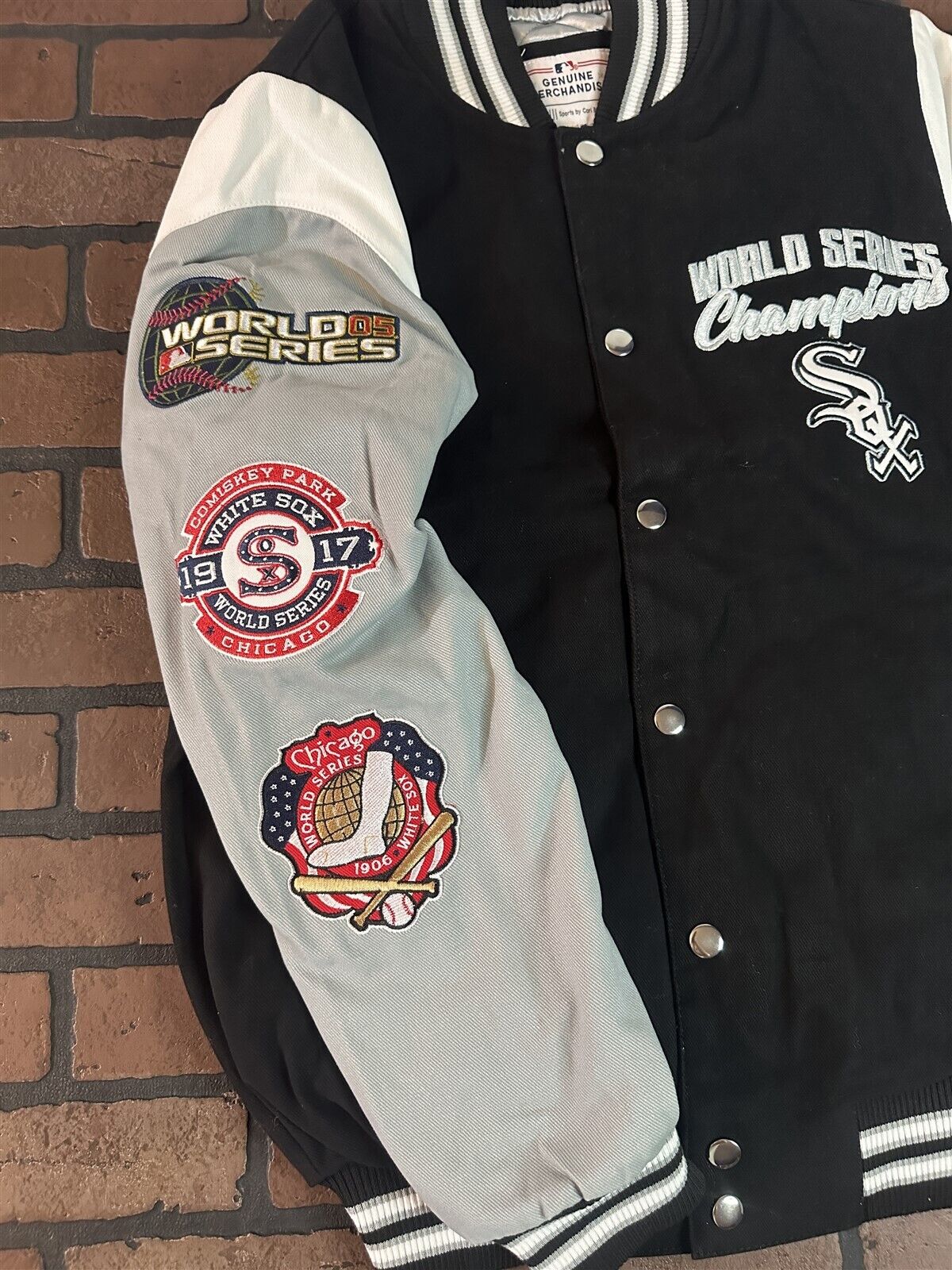 CHICAGO WHITE SOX G-III 3X World Series Varsity Jacket~Never Worn~S M L XL 2XL
