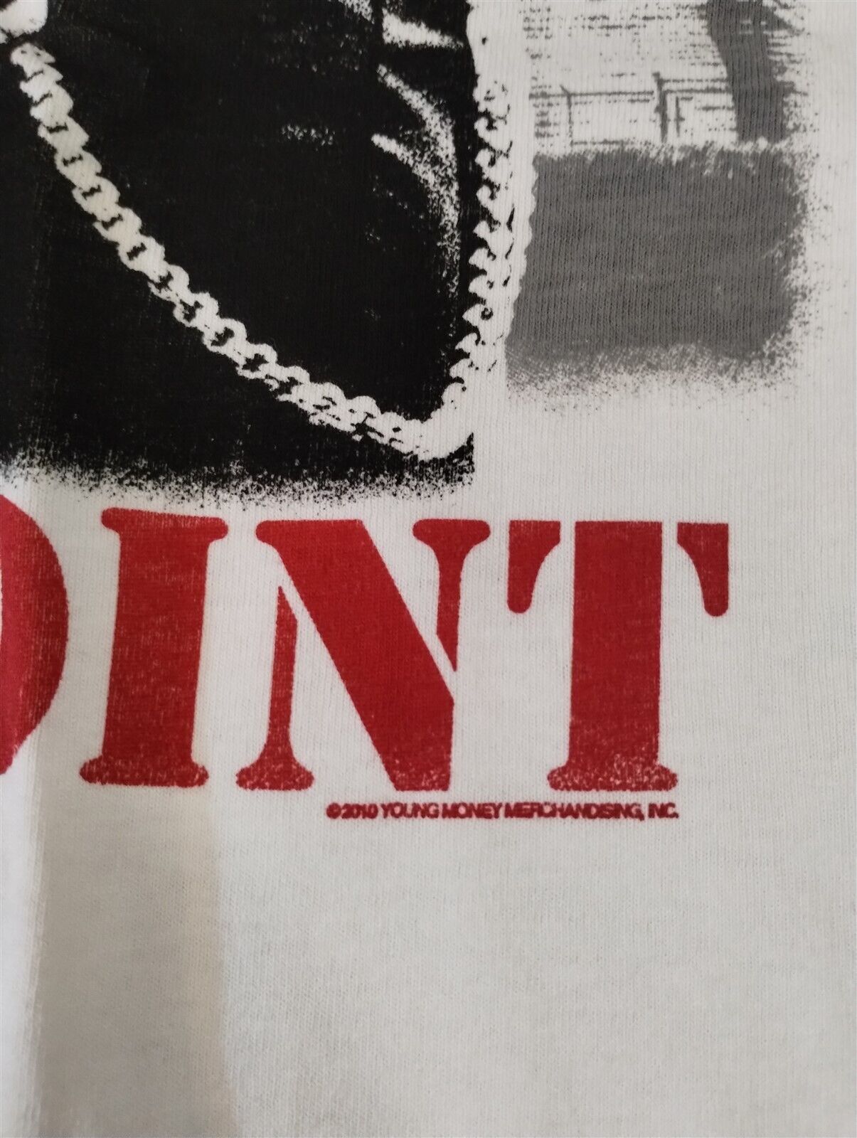 LIL WAYNE- 2010 Out the Joint White T-shirt ~Never Worn~ M XL 2XL