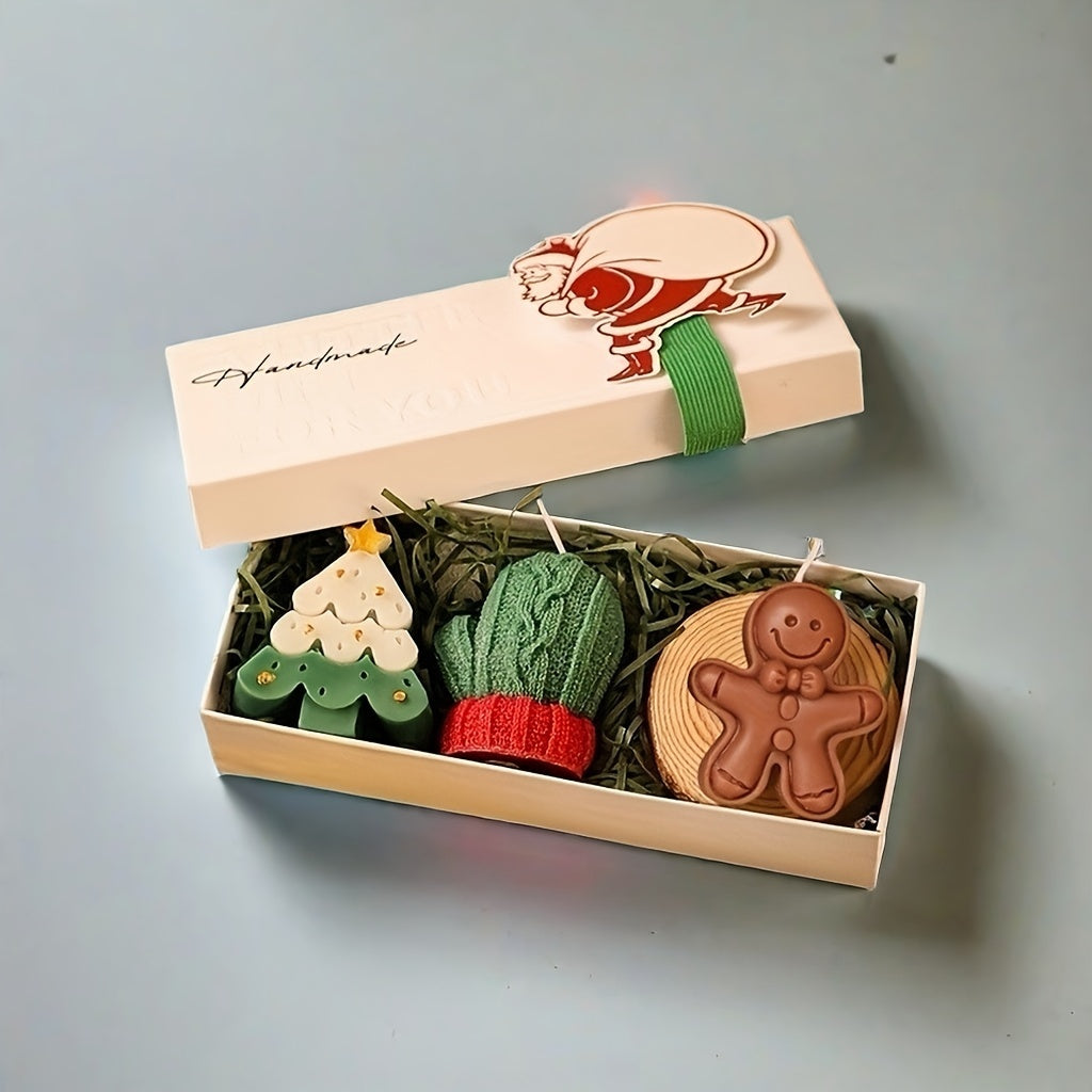 2024 Christmas Scented Candle Gift Set - Soy Wax, Multi-Wick, Perfect for Holiday Decor & Home Ambiance