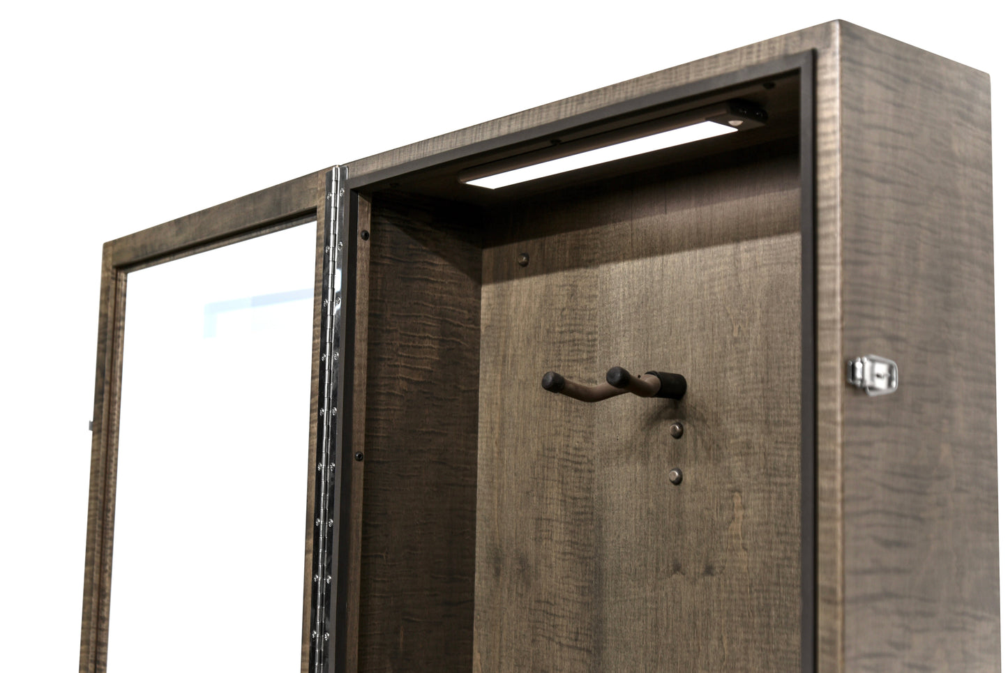 ClimaCase Rectangle Humidor - Flamed Maple with Antique Slate Stain