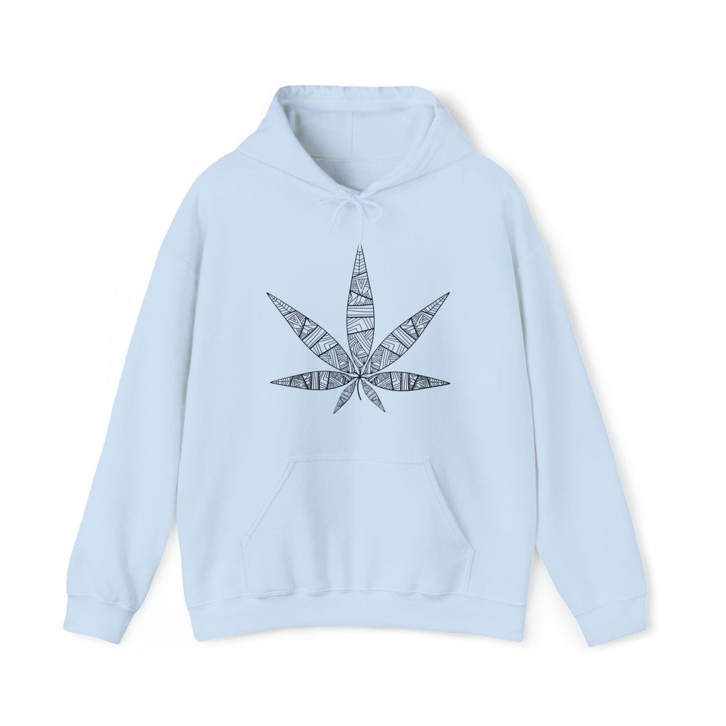 Tribal Weed Leaf Hoodies
