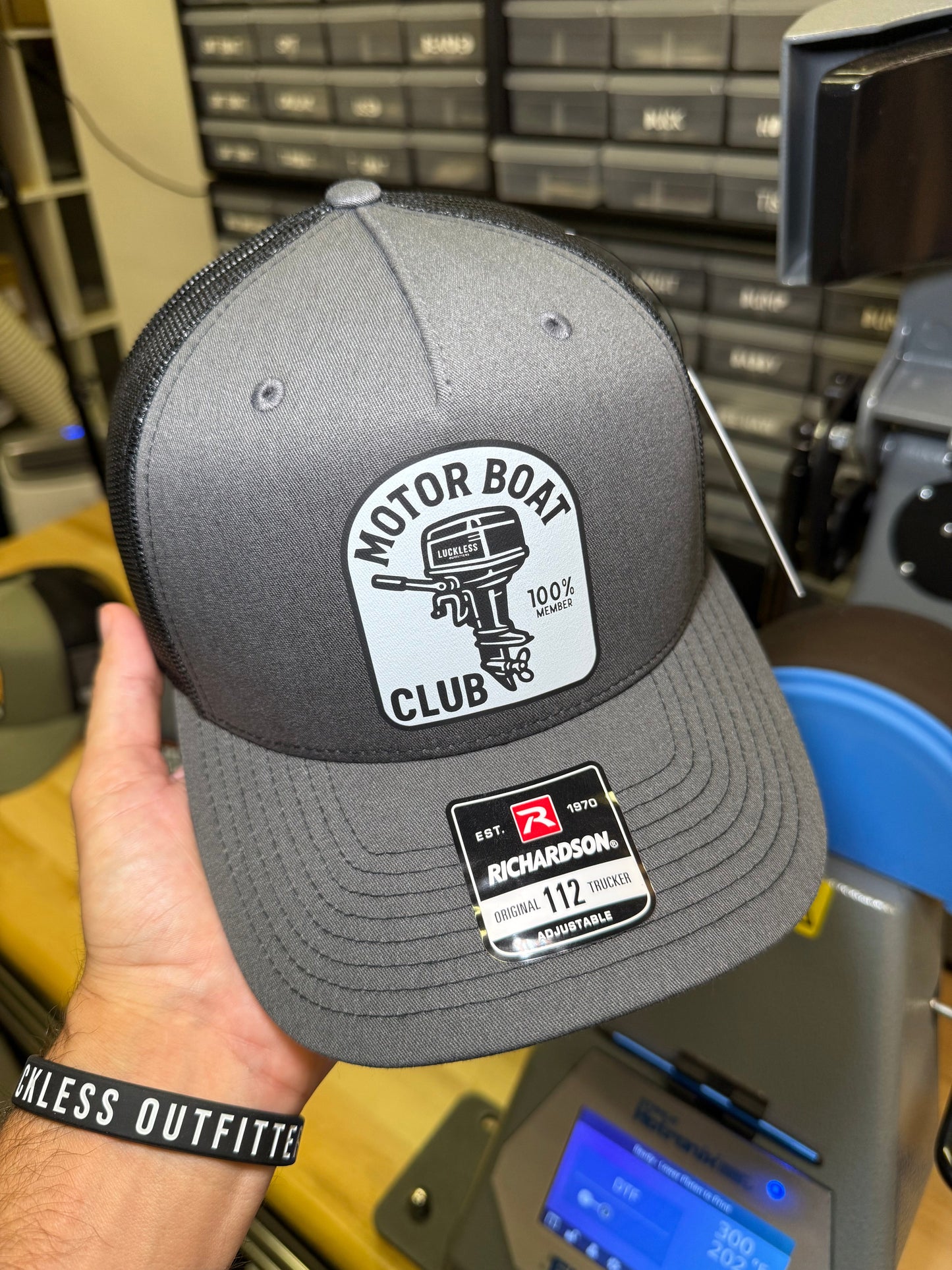 Motor Boat Club Trucker Hat