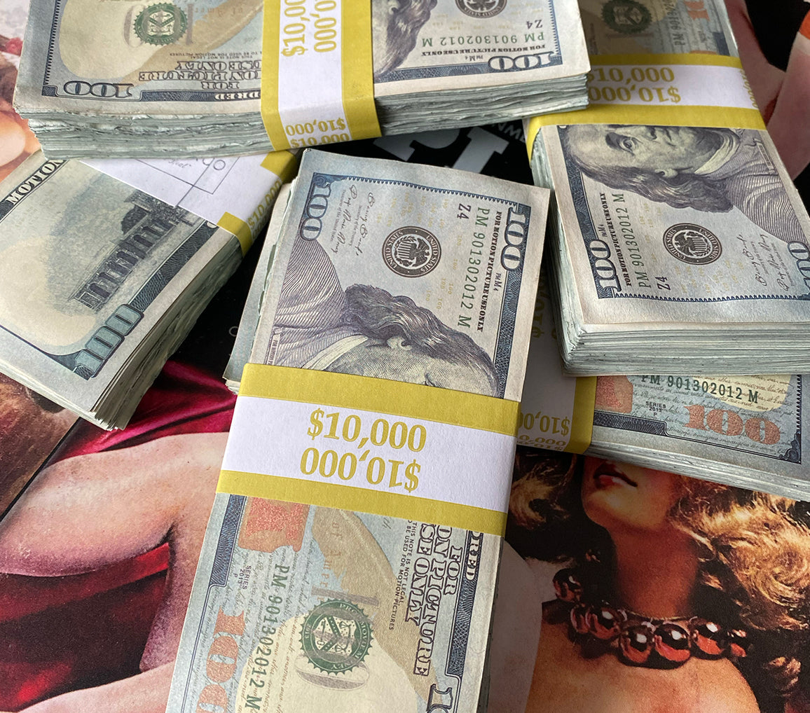 $50,000 Aged Prop Money - Blank Filler