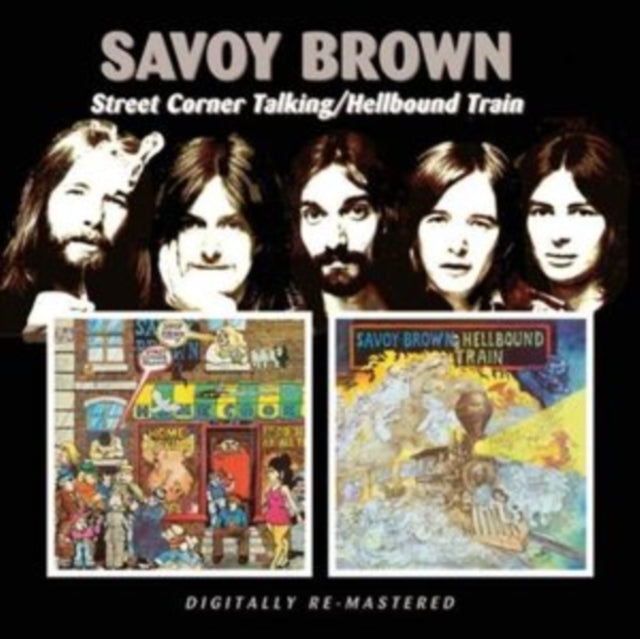 Savoy Brown - Raw Sienna / Looking In & Street Corner Talking / Hellbound Train (Remastered) - CD Bundle