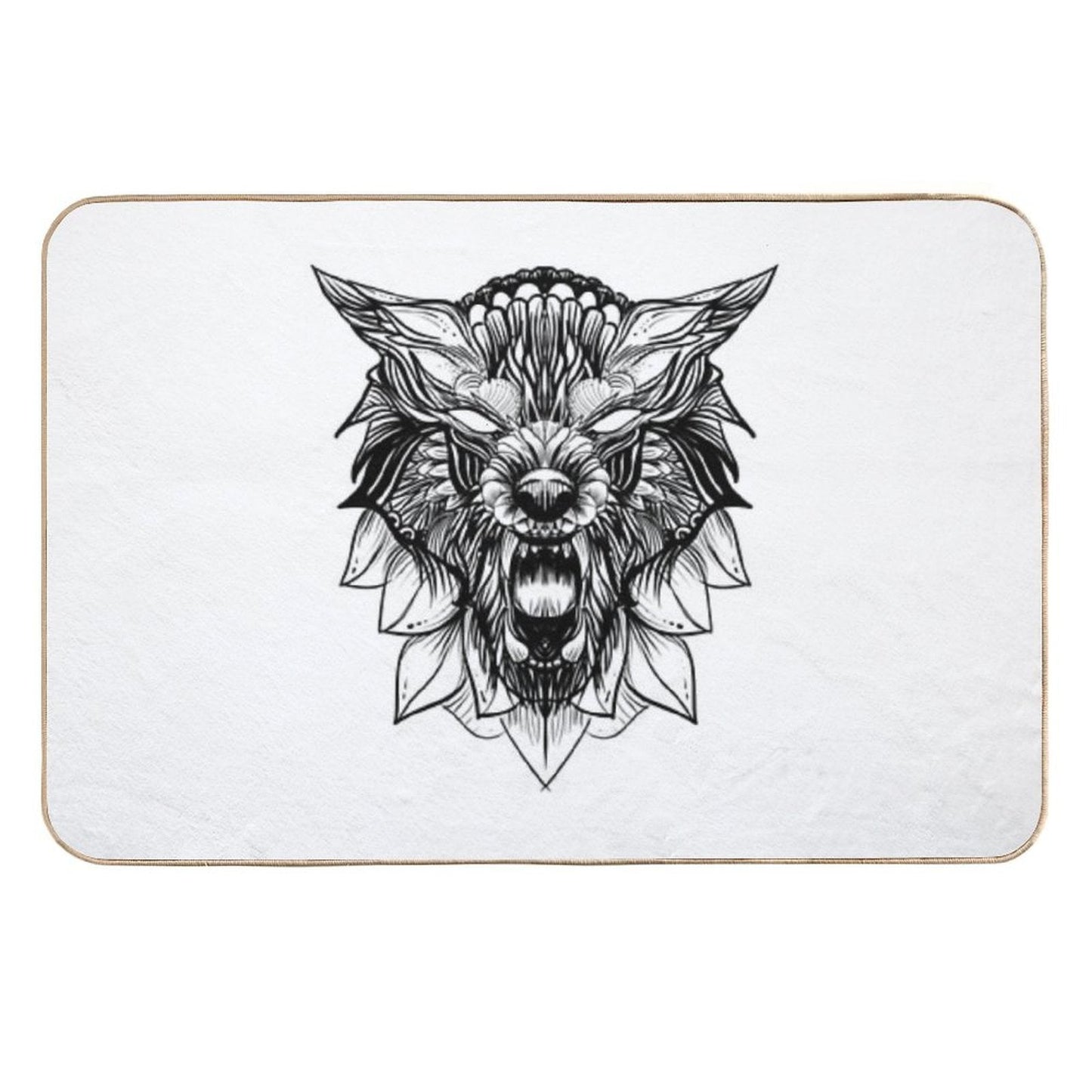 Wolf Slip-Resistant Bath Mat