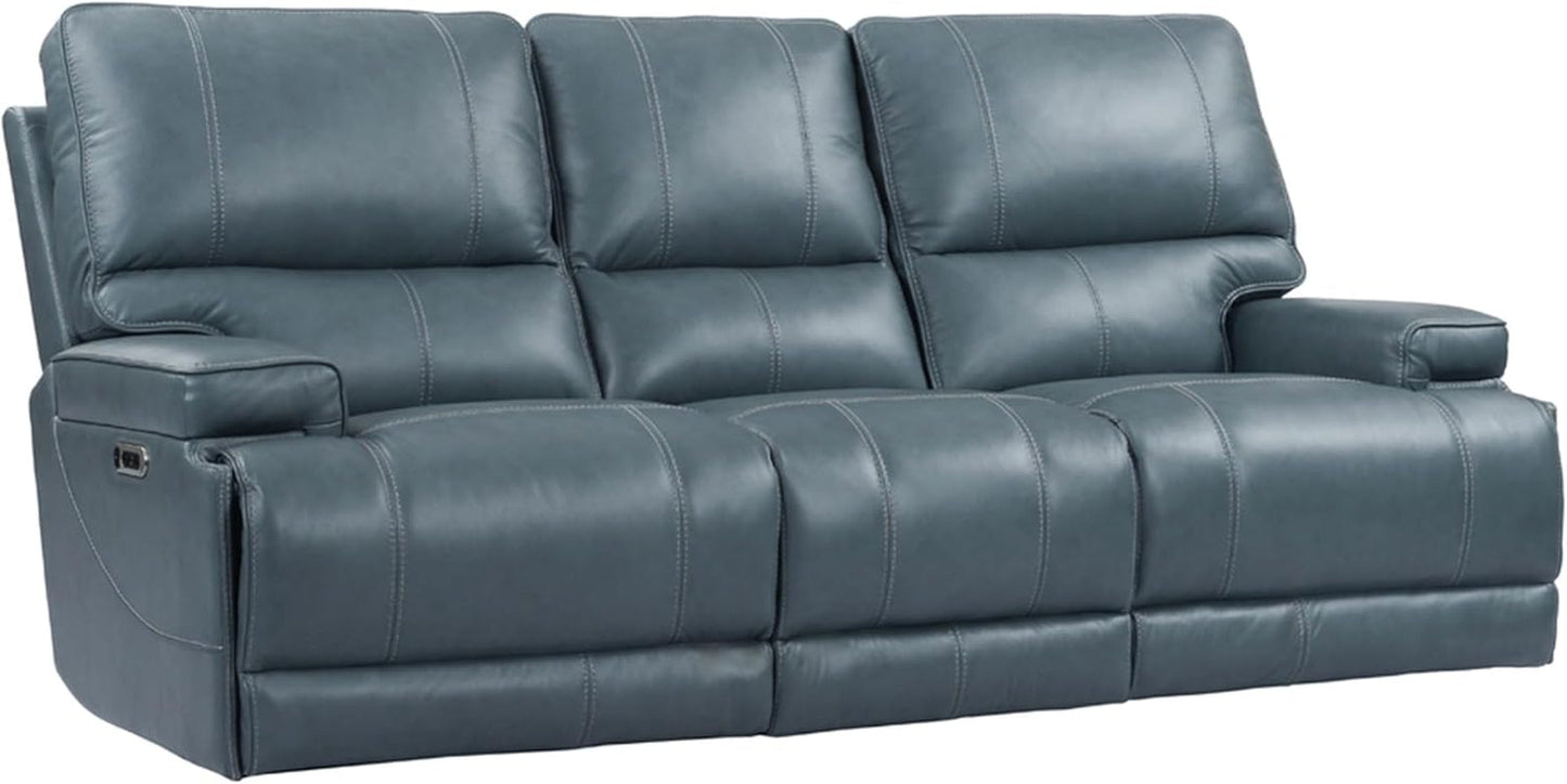 Verona Azure Cordless Power Reclining Sofa And Recliner Set